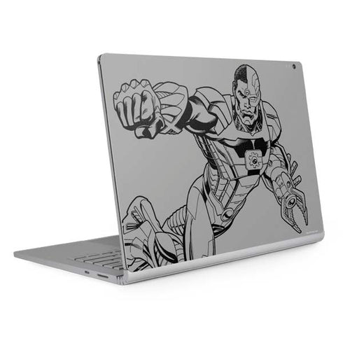 DC Comics Cyborg Comic Pop Surface Book 2 13.5in Skin